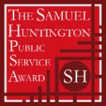 Samuel Huntington Public Service Award Deadline on January 12, 2025
